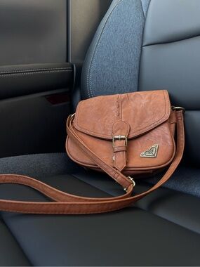 ROXY Cognac Crossbody Bag